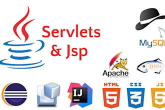 do your any java servlets jsp projects like a pro