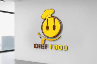 reate a restaurant, cafe, bakery or food logo design