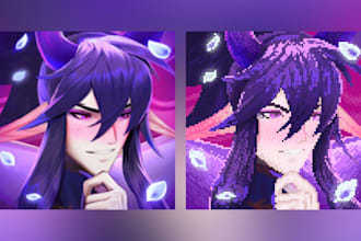 convert your image or illustration into pixel art