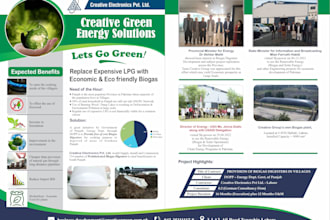 design a good company profile