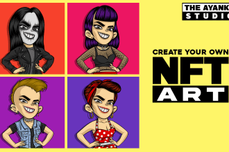 create an awesome nft character with traits