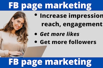 do facebook organic page marketing