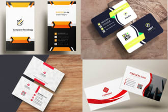 do modern business card and stationary, flyer