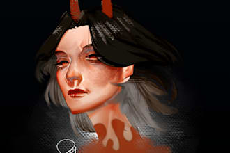 draw your potraits, fanarts, and food drawing