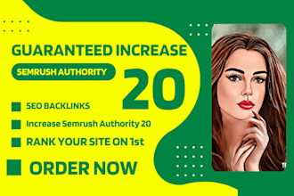 your website semrush authority sa 20 guaranteed