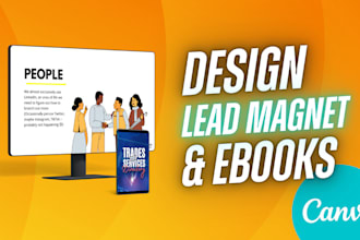 design your pdf ebook or a lead magnet