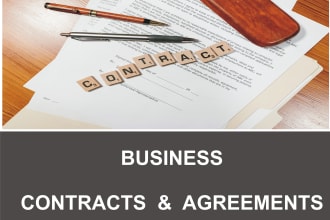 draft a watertight business contract and provide you legal advice