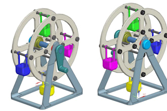 do 3d cad modeling, cam programig on solid edge , fusion360
