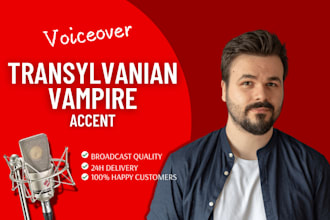 record transylvanian slavic vampire voice over