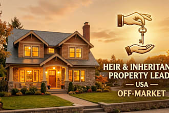 find inheritance heir property leads USA wholesale deals