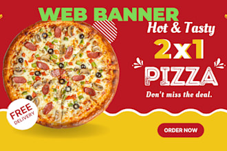 design elegant facebook banner, web banner, youtube banner