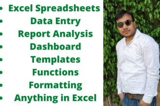 be your microsoft excel expert for data analysis and automation