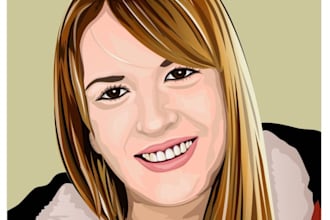 change your photos into highly detailed vector