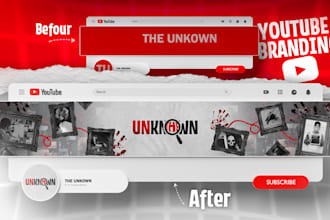 do an optimize to your channel art and youtube branding