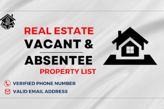 provide real estate vacant and absentee leads