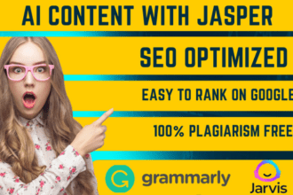 be your ai content writer with jasper