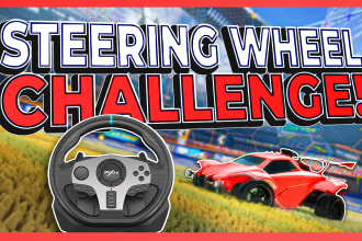 create a thumbnail for your rocket league video