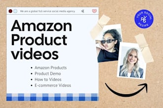 shoot amazon product videos