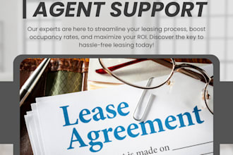 be your virtual leasing agent for your apartment or multi family in US or canada