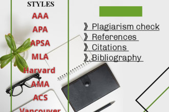 do research references and citations styles and formats