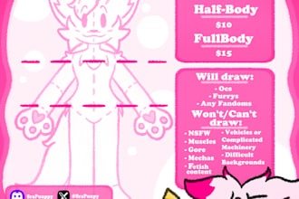 draw art of your fursona