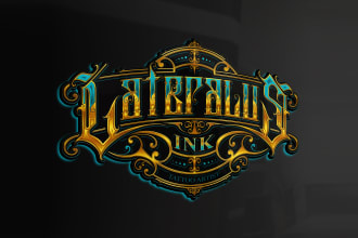 create logo for tattoo studio and tattoo artist