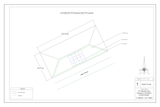 draw 2d layouts of pv system on autocad software