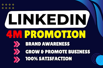shoutout content with 4 million linkedin audience, promote, marketing, influence