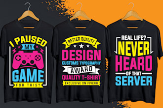merch t shirt custom typography t shirt design, bulk design