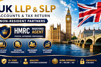 file UK llp tax return for non resident partners