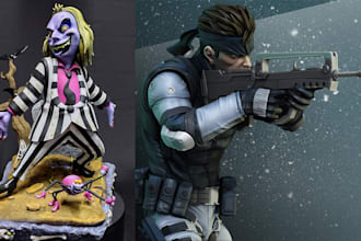 sculpt premium 3d statues collectibles ready for 3d print