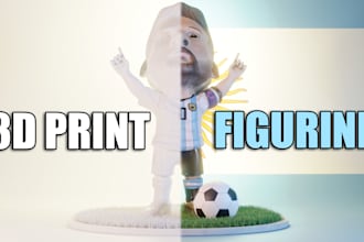 make 3d model for printing or for designer toys