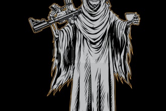design illustration tactical reaper