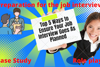 be your mentor for the job interviews