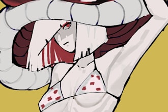 draw female characters in anime style nsfw and sfw