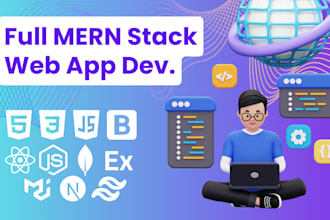 do react node js expressjs mongodb development as full mern stack web developer