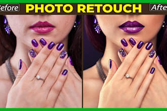 excellent photo retouching, headshot, and bulk photo editing