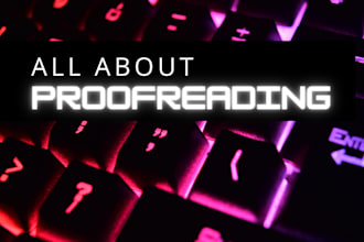 proofread essays, resumes, emails, and more