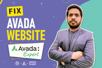 fix any avada theme issues or errors