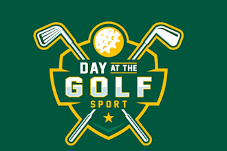 create your creative concept golf club logo