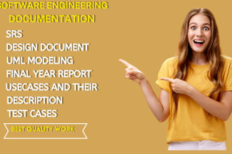 write software documentation, uml design etc