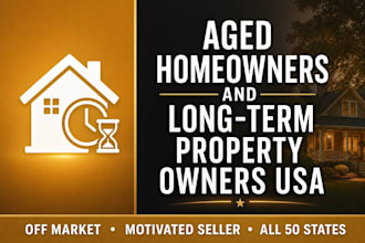 provide aged homeowners leads USA