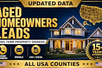 provide aged homeowners leads USA