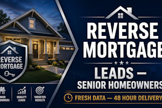 reverse mortgage property leads for real estate investor USA
