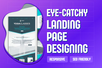 design responsive landing pages design for lead generation