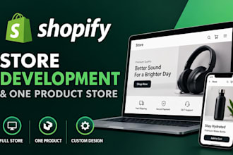 build a custom shopify store or theme customization