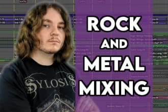 mix your metal, rock, hardcore song, ep or album