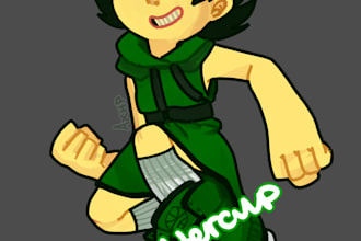 draw a cute cartoon