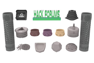 design 3d model ready for 3d printing