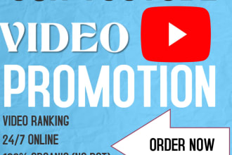 do USA youtube video promotion to increase USA subscribers and views